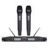 ARVOX AC-7970 UHF Dual Channel Wireless Microphone - Безжичен микрофон со станица